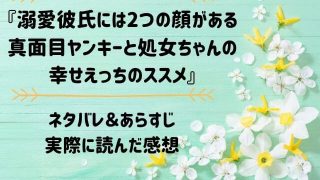 「溺愛彼氏には2つの顔がある 真面目ヤンキーと処女ちゃんの幸せえっちのススメ」のネタバレ記事アイキャッチ